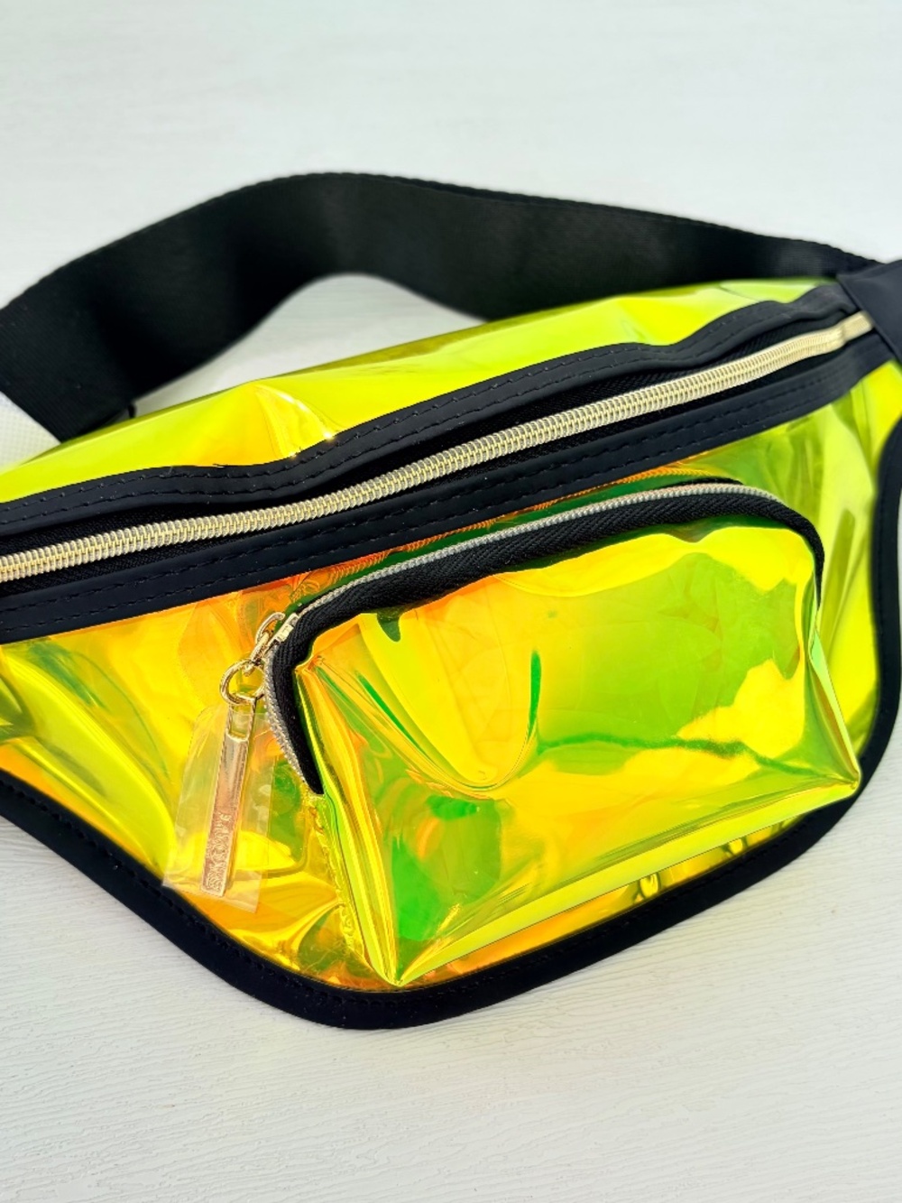 Lancome Fanny Pack Yellow Waist Bag NEW